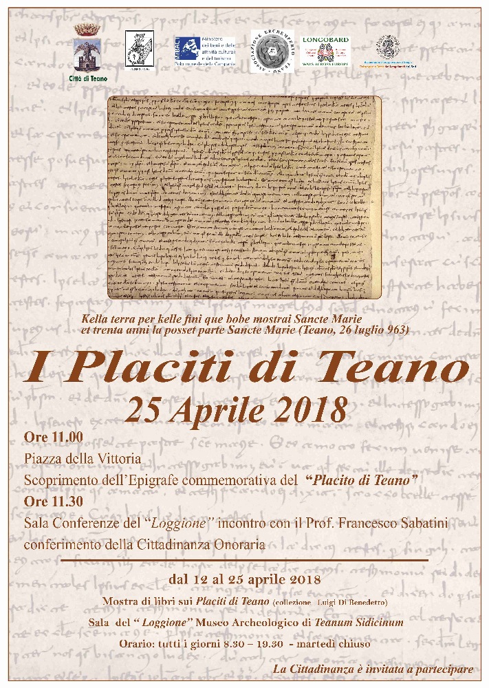 Nell�Italia longobarda del Sud la nascita della lingua volgare italiana